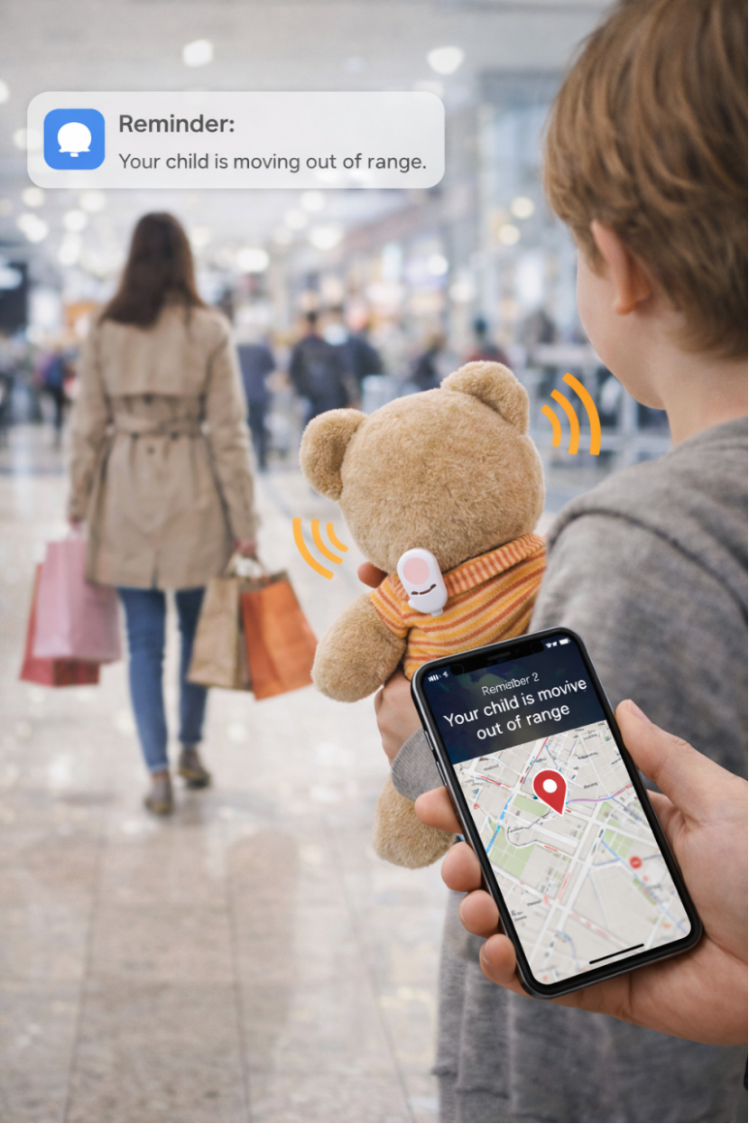 Child separation in mall