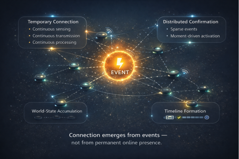 Swarm Decentralized Event System Architecture Diagram